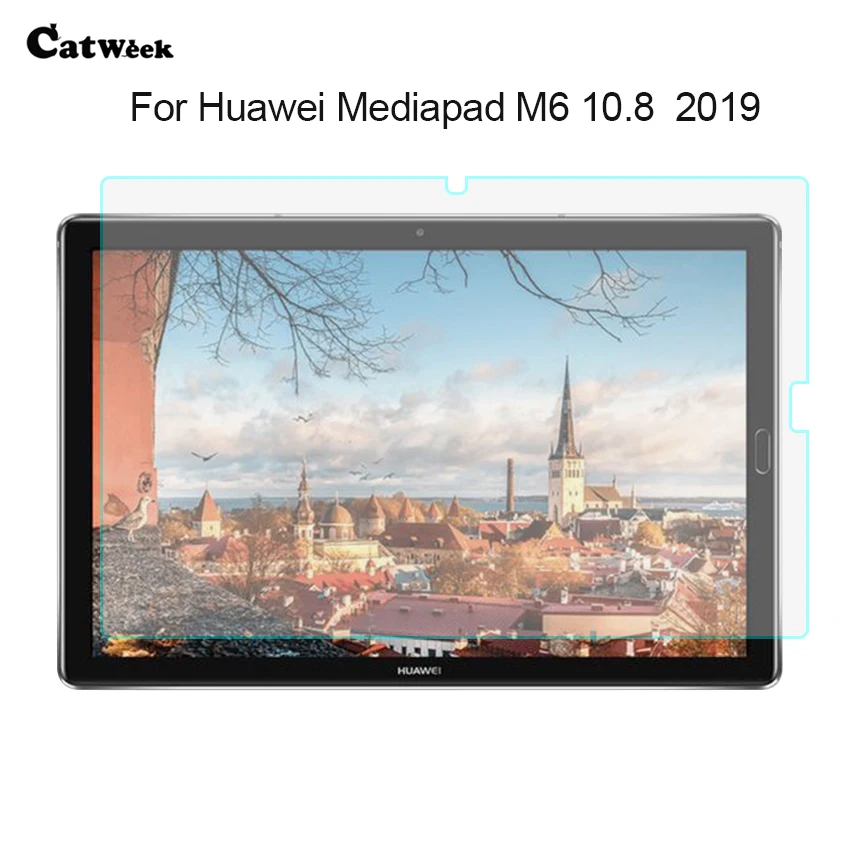 9H планшет закаленное стекло для HUAWEI Mediapad M6 10 8 дюймов устойчивое к царапинам HD