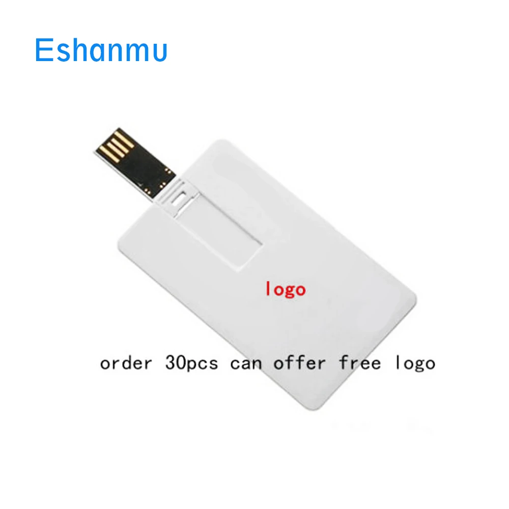 Usb flash кредитной карты 16 ГБ 32 usb флэш-накопитель 4 8 памяти Внешние запоминающие