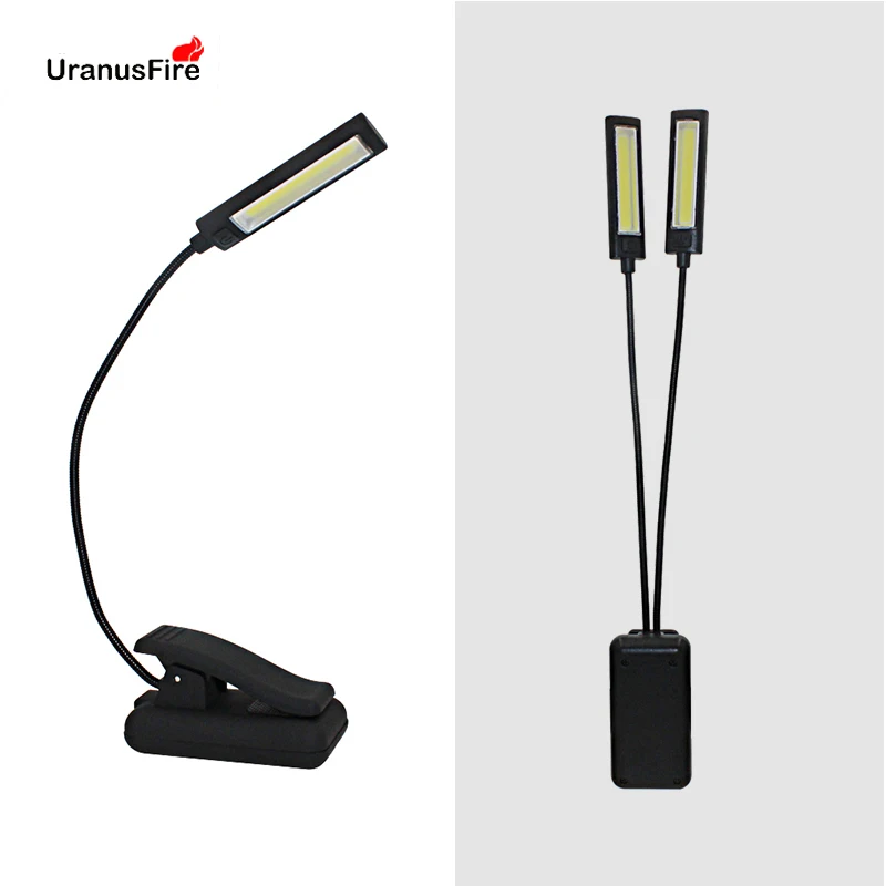 Мини COB светодиодный фонарь Uranusfire регулируемый портативный Настольный с usb
