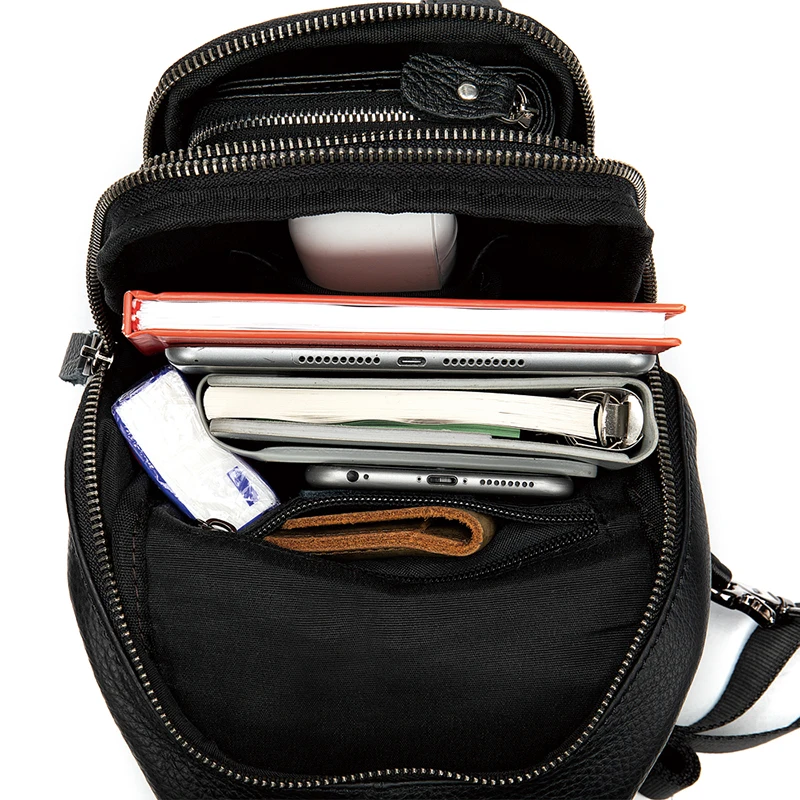 Мужские сумки MVA из натуральной кожи нагрудная сумка для мужчин слинг мужские