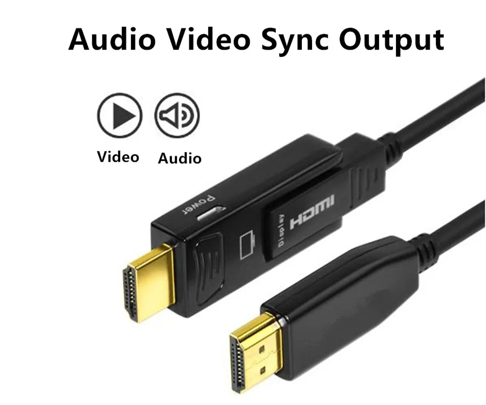 Микро HDMI оптический кабель 4K 60Hz HDMI кабель 2,0 папа-папа HD кабель 18 Гбит/с для HD tv Box HDR компьютерный проектор черный