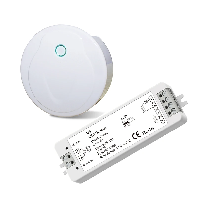 Новый светодиодный Wifi диммер Управление Светодиодный полосы DC12V 24V Вход 16 зон