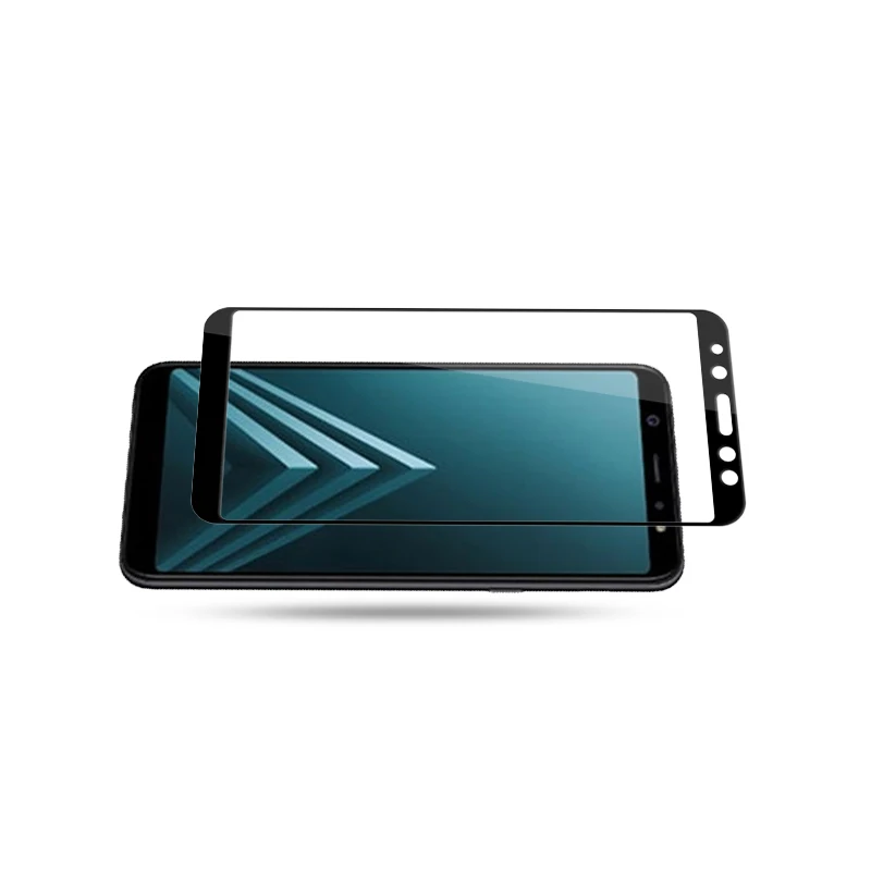 MOCOLO for Samsung Galaxy A6 2018 Screen Protector Silk Print Full Glue Tempered Glass Size PLUS | Мобильные телефоны и