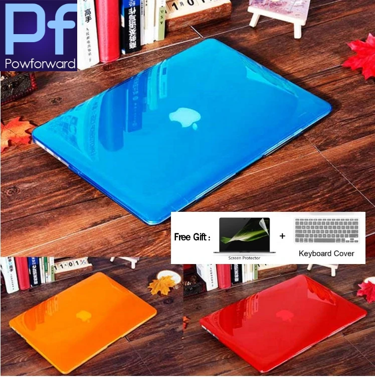 3в1 чехол для ноутбука Apple MacBook Air Pro Retina 11 12 13 15 с сенсорной панелью macbook + Крышка