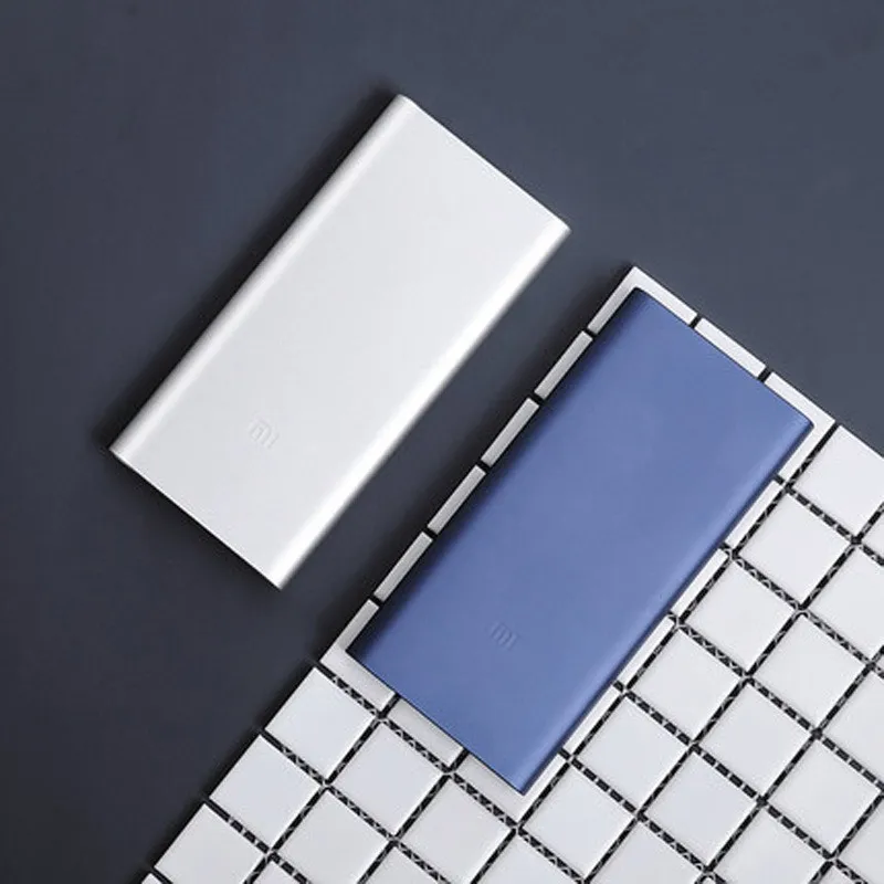 Xiaomi Mi пауэр банк 2i 10000mAh внешний аккумулятор romoss с двумя usb-портами портативная зарядка павер-банк 10000 PLM09ZM 18W Выход быстрой зарядки для смартфон повербанк