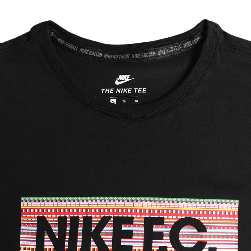Оригинальное новое поступление 2018 мужские футболки с коротким рукавом NIKE FC |