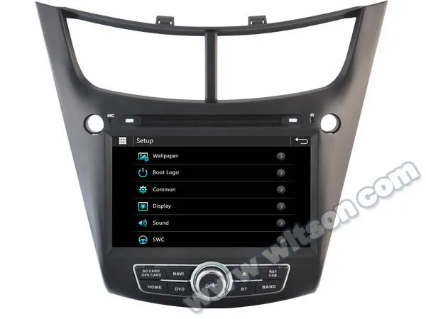8 &quotемкостный сенсорный экран специальный автомобильный DVD для Chevrolet Sail 2014 2015 2016