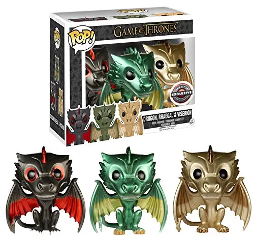 Funko поп Игра престолов DROGON RHAEGAL VISERION Джон Сноу фигурка Коллекционная модель