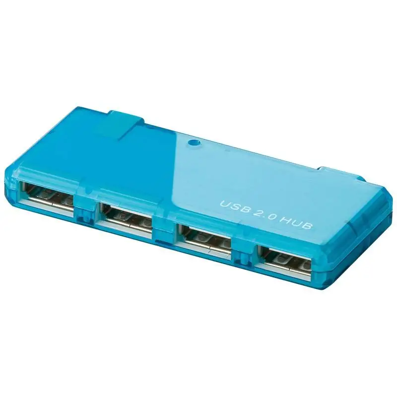 USB концентратор 4 порта 2 0 синий|USB-хабы| |
