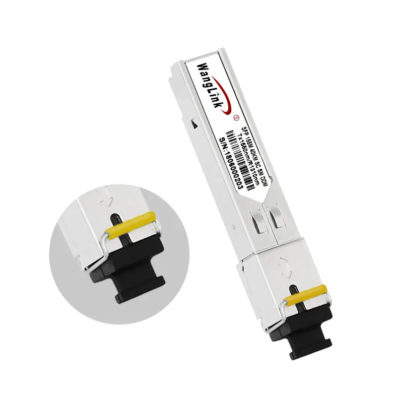 Оптический модуль Wanglink 100 м SFP smf нм/Нм 40 км sfp SC трансивер оптический | Мобильные