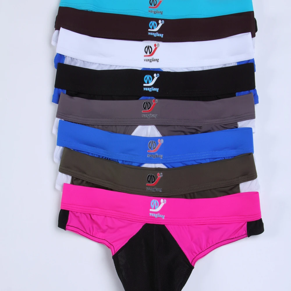 WJ брендовая одежда сексуальный для Гея Ракушки мужские трусы стринги мужское нижнее белье с веселыми