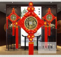 HOT SALE HOME Lobby hall WALL shop festival Decorations gift efficacious Money Drawing lucky Hand knitted FENG SHUI Chinese knot