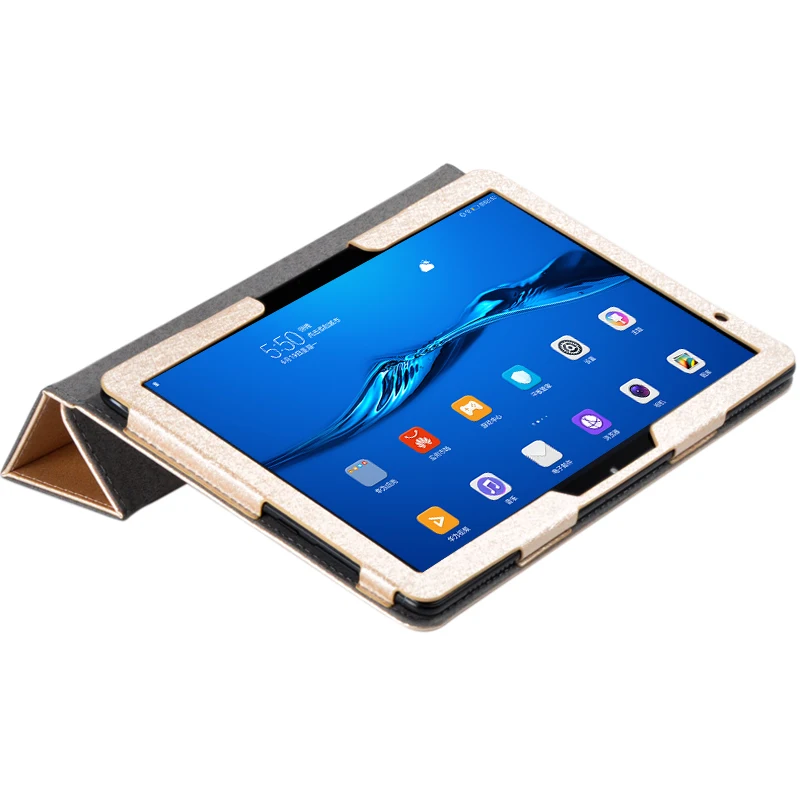 Чехол из искусственной кожи для huawei m5 lite10 защитный умный чехол BAH2-L09/W19 DL-AL09 10 1