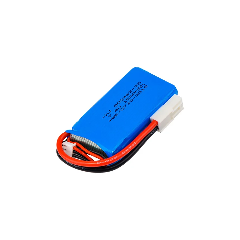 Rc Lipo батарея 7 4 V 1500mAh 2S EL2P разъем для FT009 лодки/Rc игрушки | Игрушки и хобби