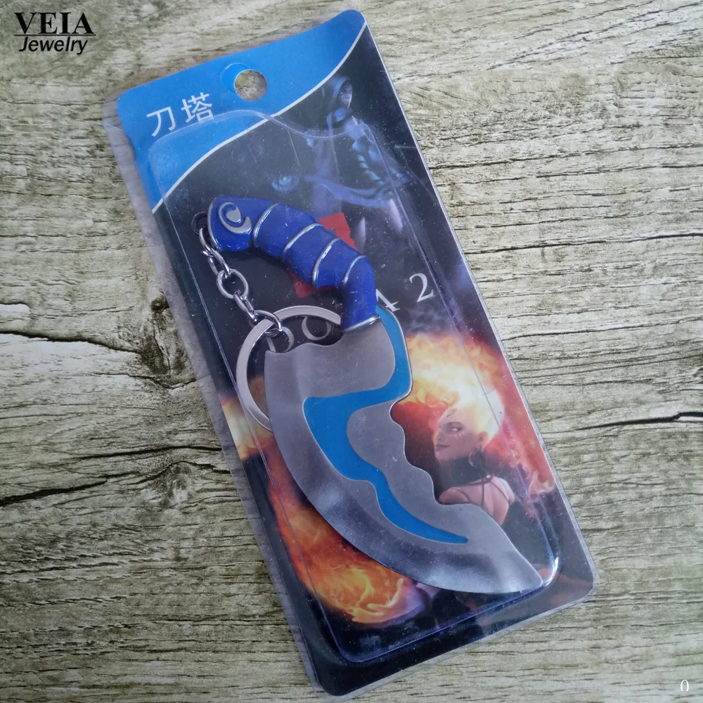 Dota 2 брелок игра мини мигание кинжал прыжок Cut оружие Модель Dota2 для мужчин