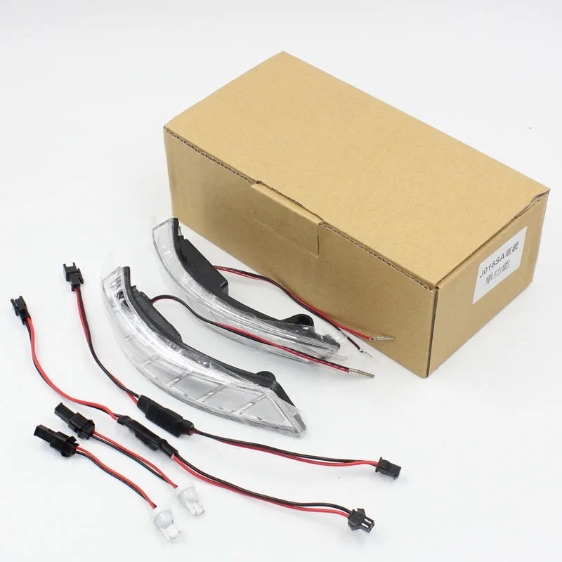 Rockeybright Динамический указатель поворота на зеркало заднего вида для Ford Focus 3 MK3 2012