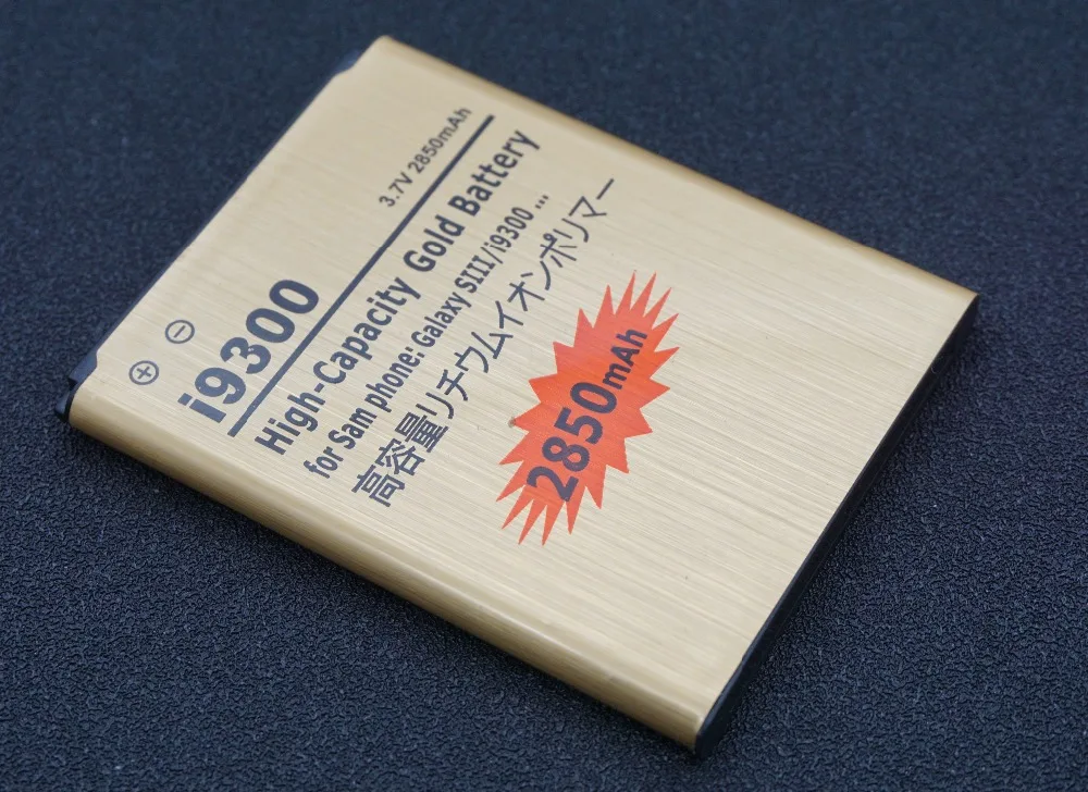 LehonS 1 шт 2850mAh EB L1G6LLU Золото Замена батареи для Samsung Galaxy S3 S 3 III SIII i9300 i9305 i9308 T999 L710 i535