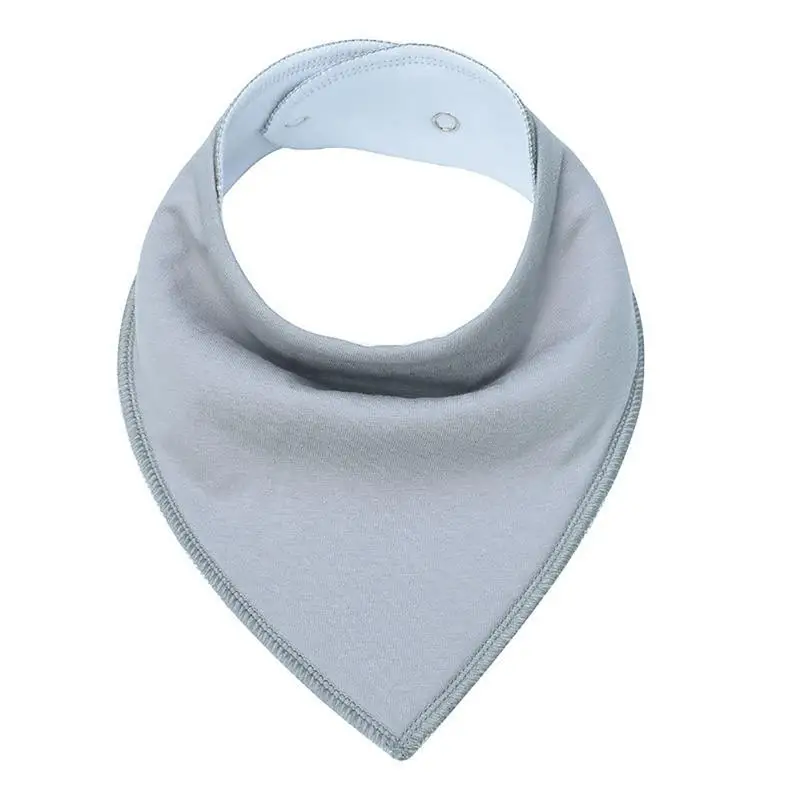 Light Gray Хлопок детские нагрудники полотенце для кормления грудью новорожденный слюнявчик детское полотенце треугольник Детские принадлежности для кормления - Цвет: Light Gray