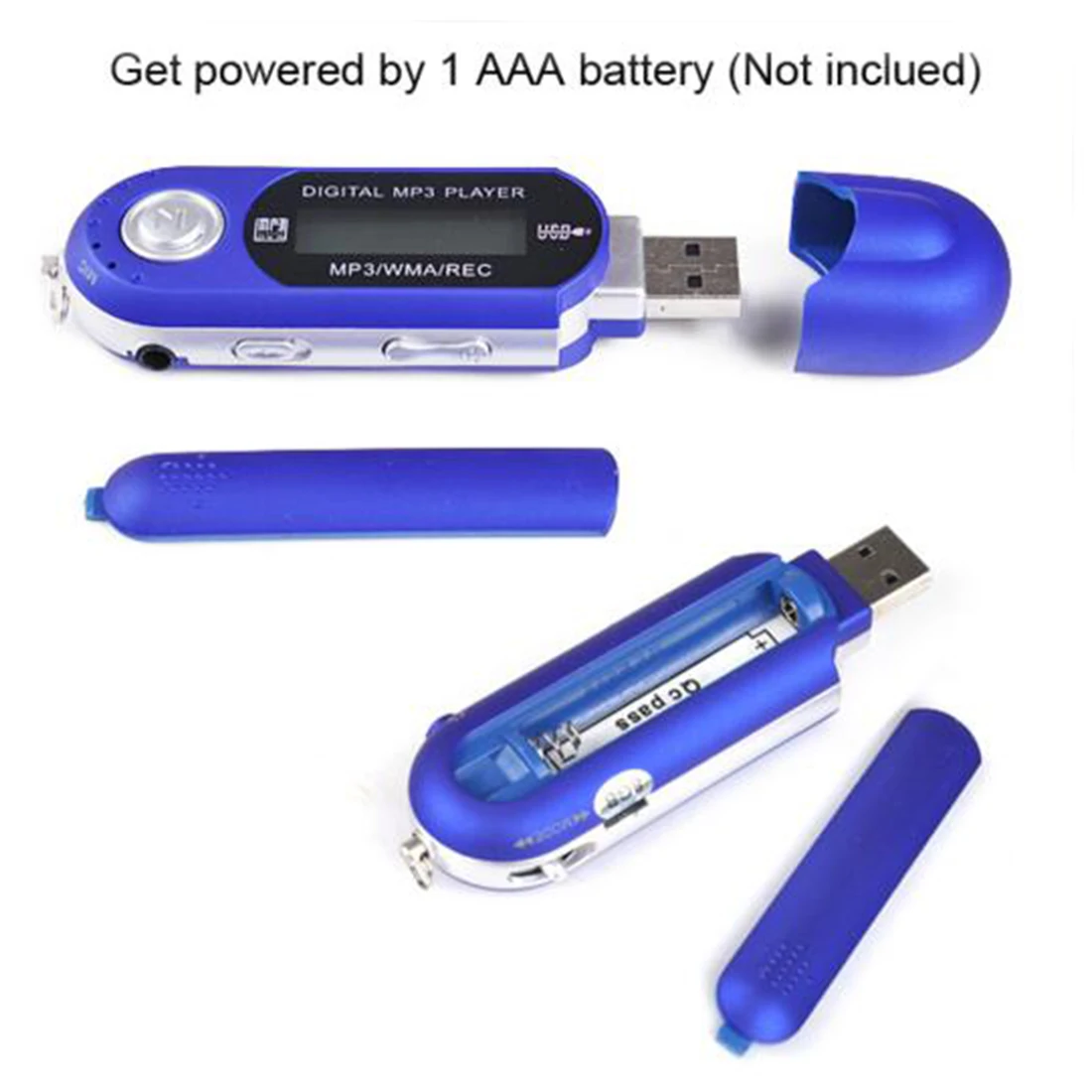 Портативный музыкальный мини-плеер Marsnaska 4 Гб памяти USB mp3-плеер HD ЖК-экран