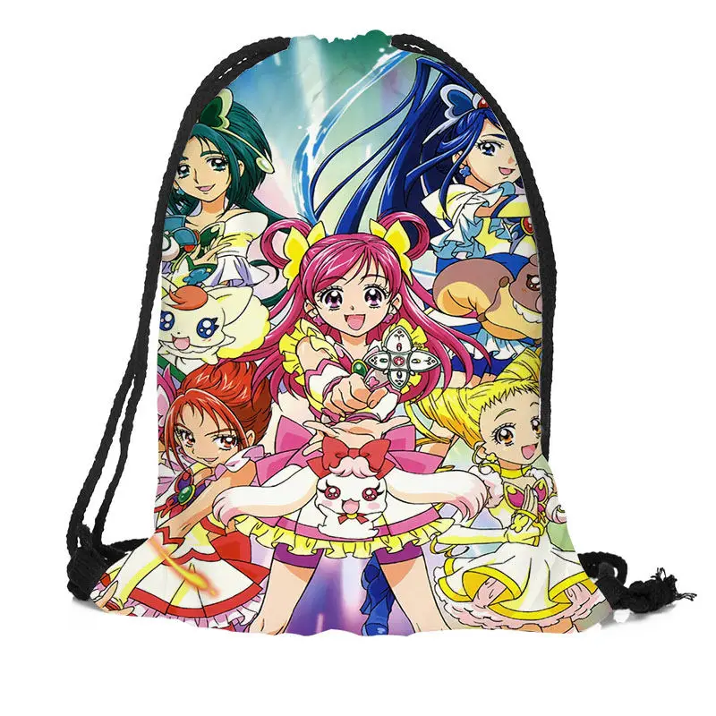 Изготовленный На Заказ улыбка Precure рюкзак сумка-мешок для путешествий пляжные