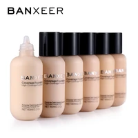 banxeer liquid foundation cream waterproof concealer bb cream whitening primer easy to wear base face makeup for women