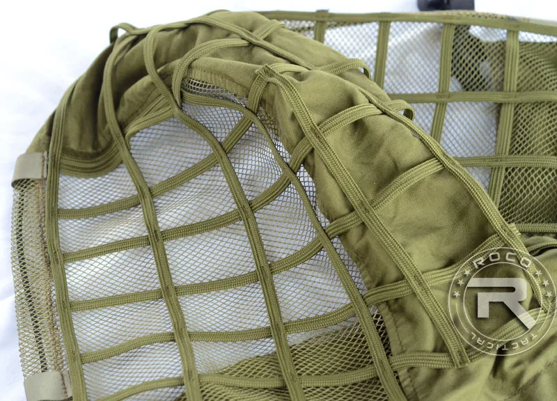 ROCOTACTICAL тактический Снайпер Ghillie капот Камуфляж Охота Ghillie костюм основа для страйкбола Пейнтбол Wargame CP армейский зеленый