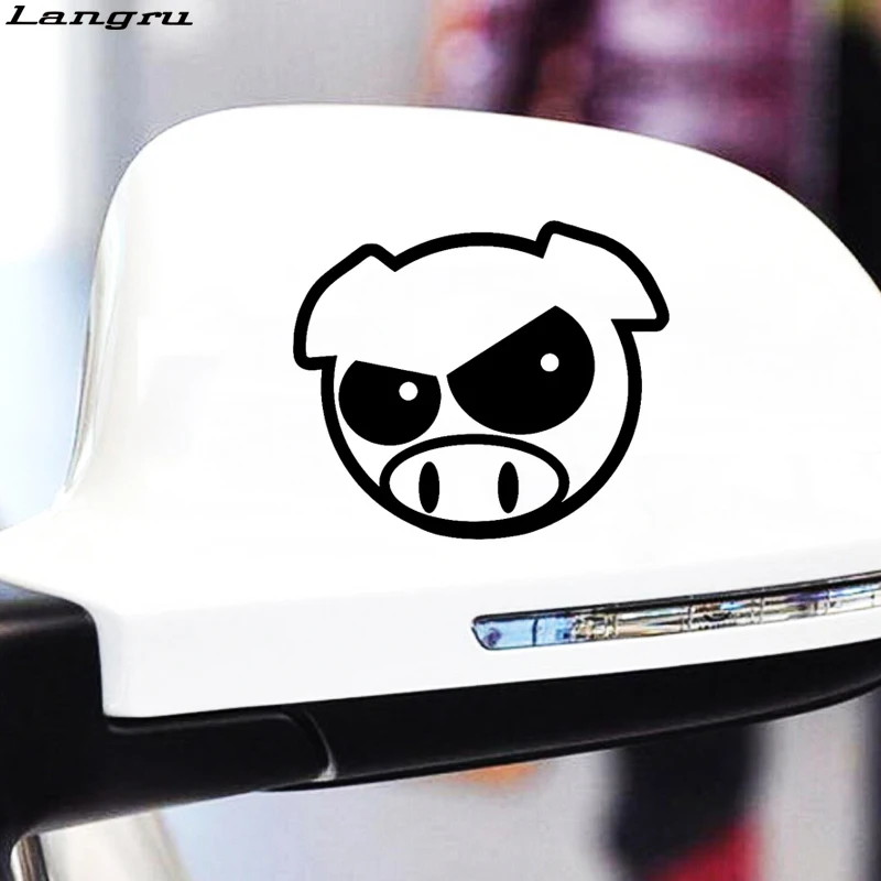 Наклейка Langru злые ралли свинки забавная индивидуальная наклейка Виниловая для