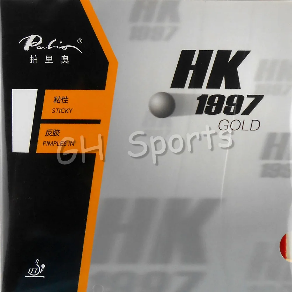 Резиновые прыщи для настольного тенниса Palio официальный комплект 40 + HK1997 gold в