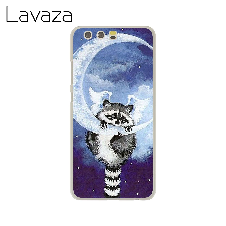 Чехол Lavaza с изображением животных енота для huawei P20 P10 P9 P8 Lite Plus Pro 2017 2016 2015 P Smart 2019 |