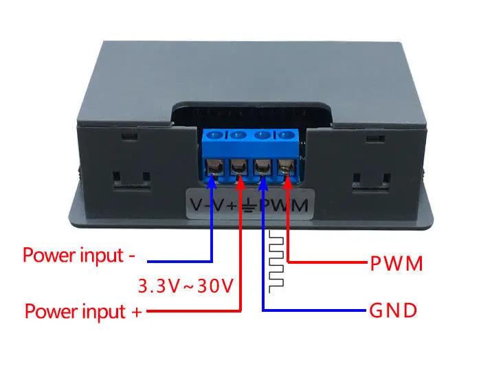 Digital LCD display PWM pulse frequency duty ratio 1HZ~150KHZ adjustable Square wave rectangular signal generator | Электроника