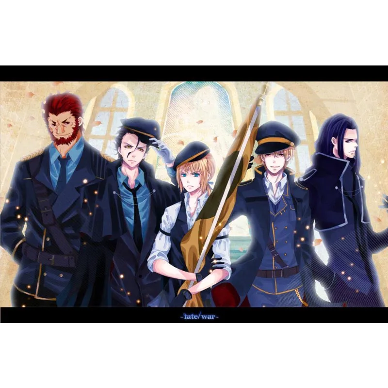 Новое поступление 2017 ткань с рисунком fate zero Женская шелковая индивидуальным