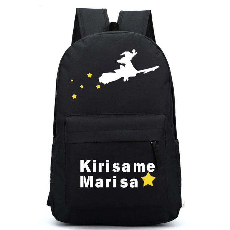 Горячая Распродажа Touhou Project Kirisame Marisa принт Косплей рюкзаки детские школьные