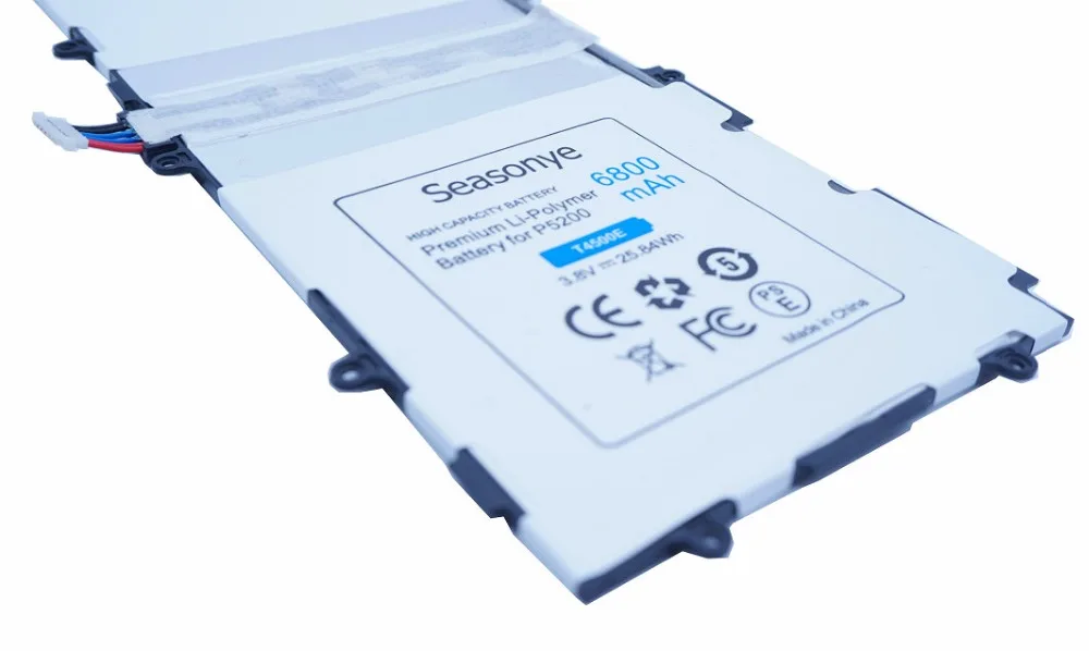Seasonye 1x6800mAh/25.84Wh T4500E / T4500C SP3081A9H Сменный аккумулятор для Samsung galaxy Tab Tablet 3 10 1 P5200