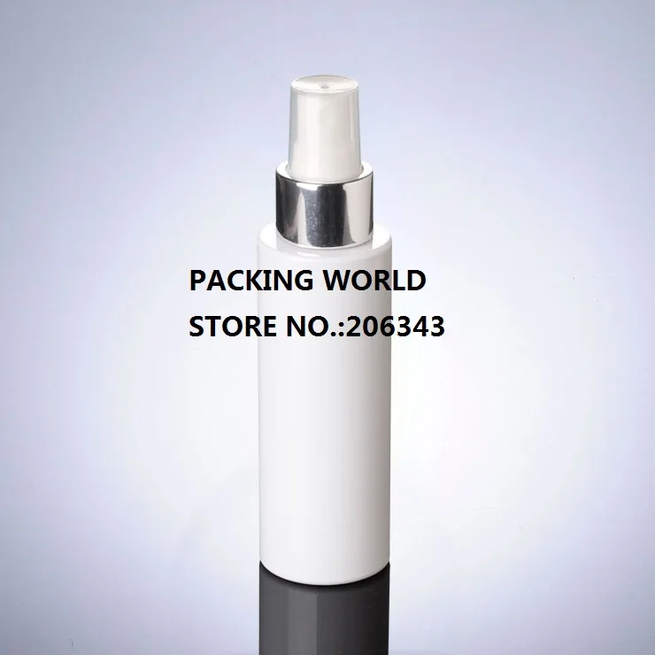 Белая бутылочка для домашних животных 100 мл воды/тонера/воды с