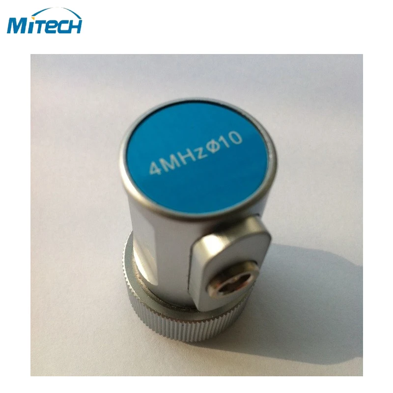 4 МГц 10 мм контактный датчик прямого луча ультразвуковой дефектометр|flaw| |
