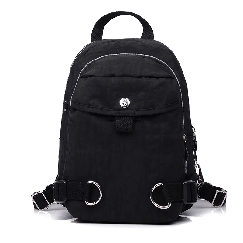 

Nylon Schooolbags For Teenage Girls Backpacks Designer Waterproof Chest Shoulder Bag Women Casual Rucksack Travel Female Mochila