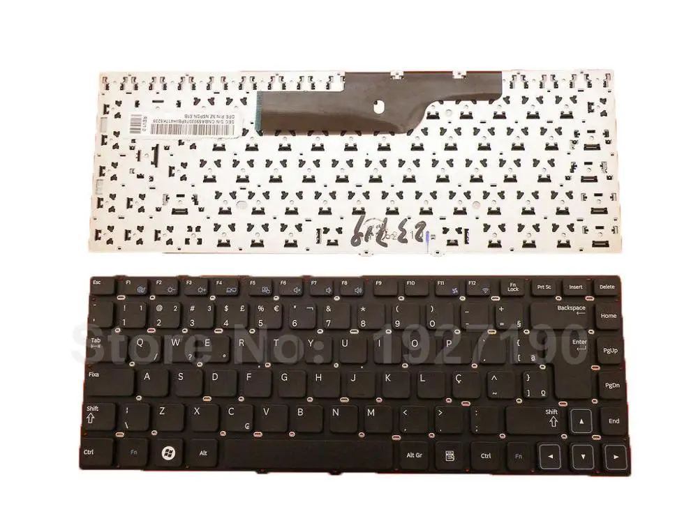 

BR Brazil Laptop keyboard for SAMSUNG 300 Series 14.0" 300E4A 300V4A BLACK Repair Notebook Replacement keyboards