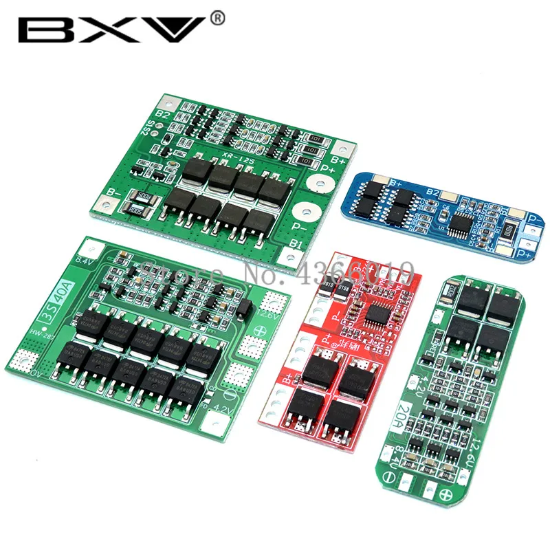 Chargeur de batterie au lithium 18650  3S  10A  20A  25A  30A  40A  Li-ion  plaque de protection PCB