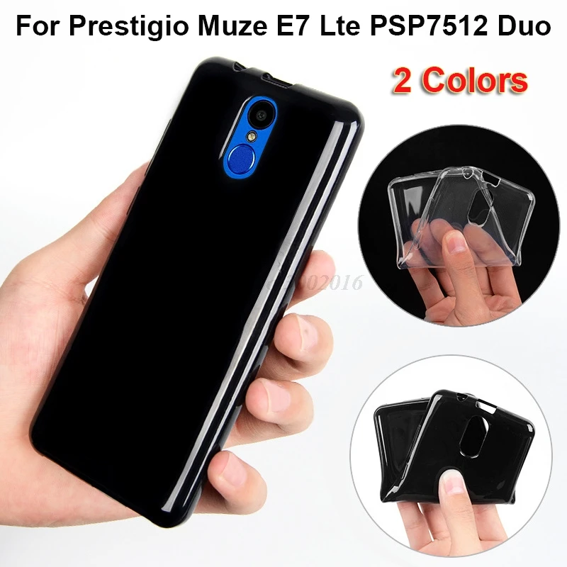 Мягкий Силиконовый ТПУ чехол для Prestigio Muze E7 LTE задняя крышка телефона PSP7512 | Отзывы и видеообзор