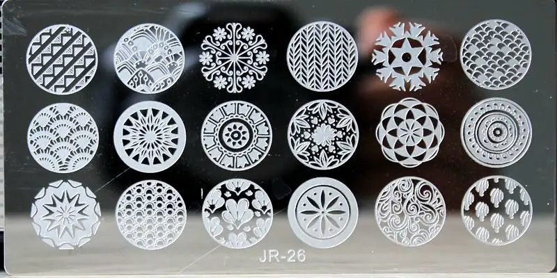 26 1 шт. 6*12 см изображения для ногтей пластины роза/цветок маргаритки дизайн ногтей штамповка пластины штамп с лаком для ногтей шаблоны пластины 30 стилей - Цвет: 26