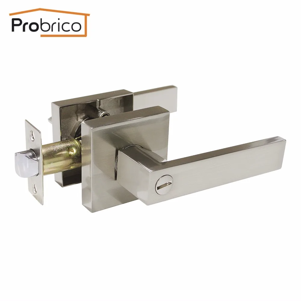 Probrico дверные ручки для межкомнатных дверей без ключа набор замков