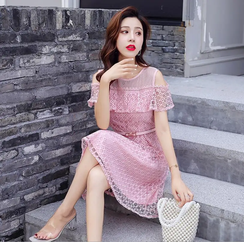 Летние платья Новинка 2019 года короткие с принтом Первая любовь милые маленькие