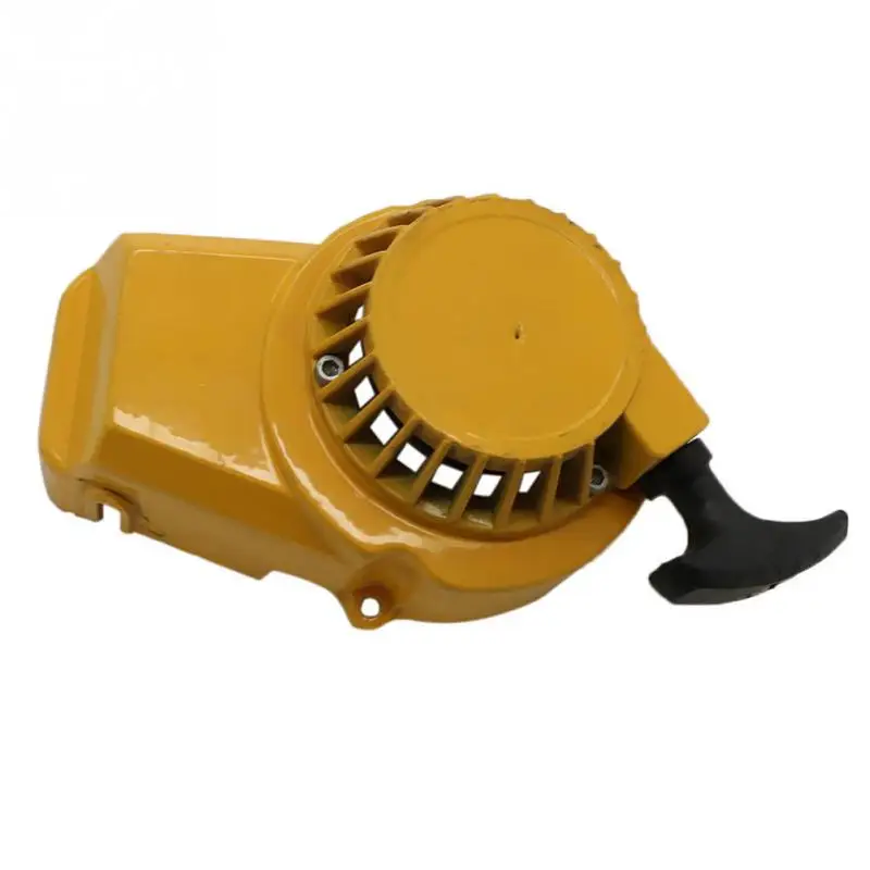 Потяните Стартер 49CC fit Pit Dirt Pocket Bike Mini Moto Atv Recoil Start - Color: Yellow