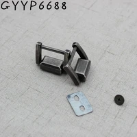 10pcs with split hardware wholesale accessories screw quare buckle screw bag hanger connector