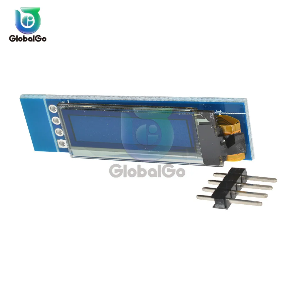4pin 0,96 дюймов IIC Серийный синий белый oled-дисплей модуль 128X32 I2C SSD1306 ЖК-экран Плата GND VCC SCL SDA 0,9" для Arduino