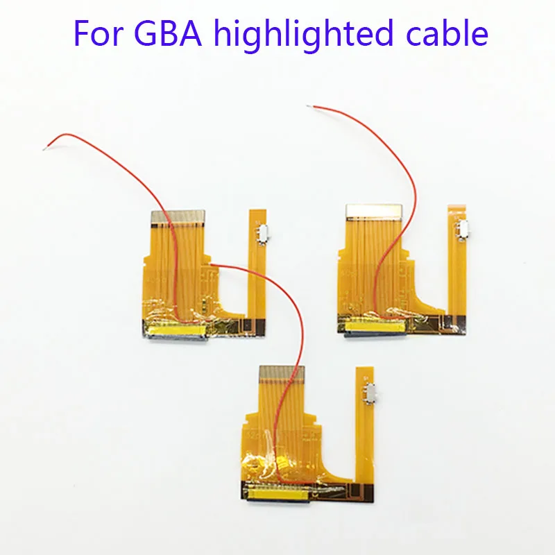 Ленточный адаптер для подсветки GBA переключатель яркости 40 контактов экрана A
