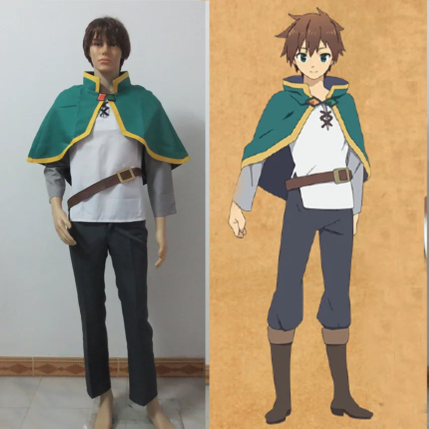 Костюм для косплея KonoSuba Kazuma Satou полный комплект изготовленный на заказ|custom costume