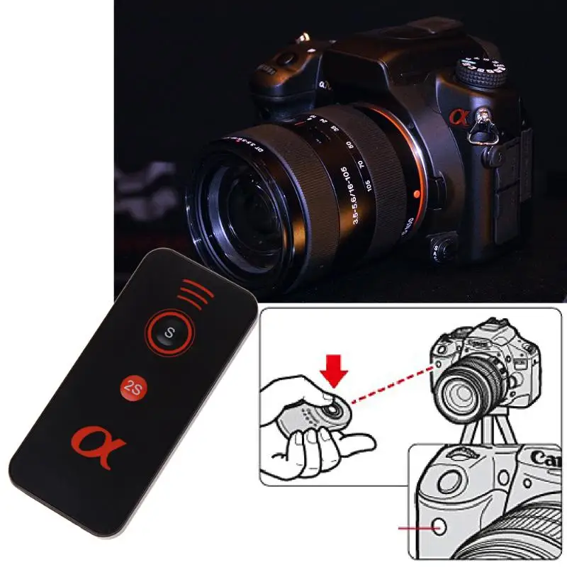Беспроводной ИК пульт дистанционного управления спуском затвора для sony Alpha A7 II A7R