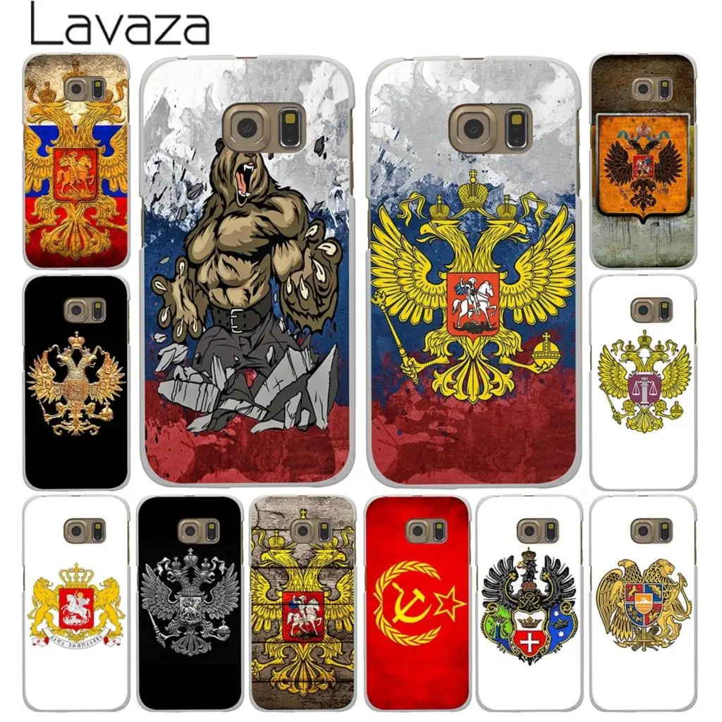 Чехол для телефона Lavaza с флагом Российской Федерации Samsung Galaxy Note 10 9 8 A9 A8 A7 A6 Plus 2018 A3