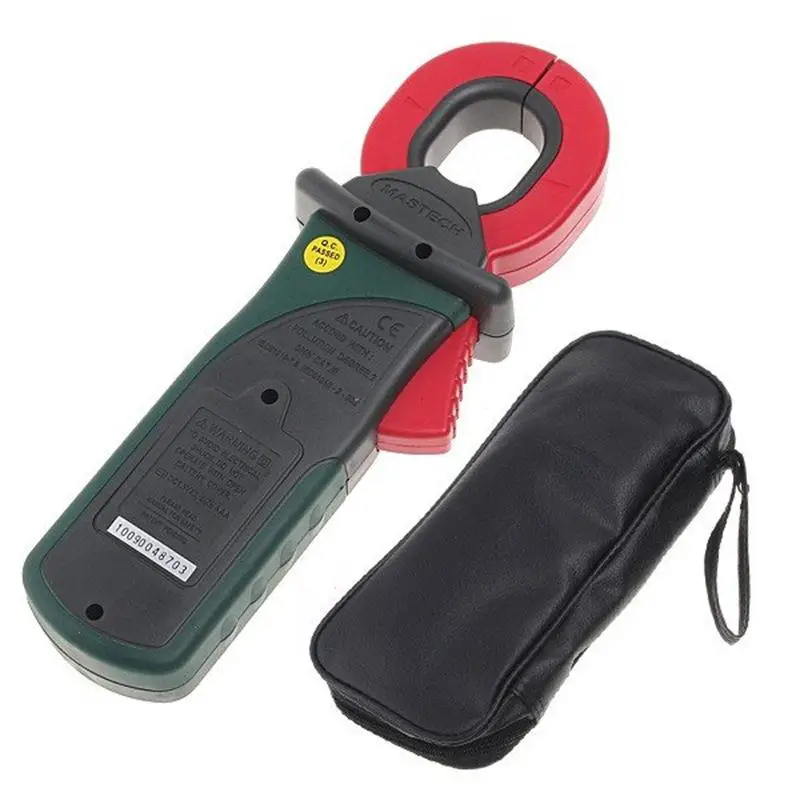 MASTECH MS2010B цифровой клещи AC/DC мини ручной тестер напряжения тока сопротивления